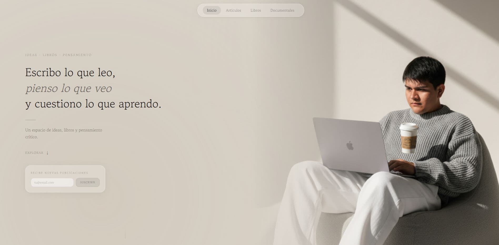 Vista previa de Blog Personal — ianconia.xyz